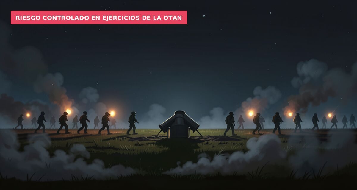 Riesgo controlado en ejercicios de la OTAN