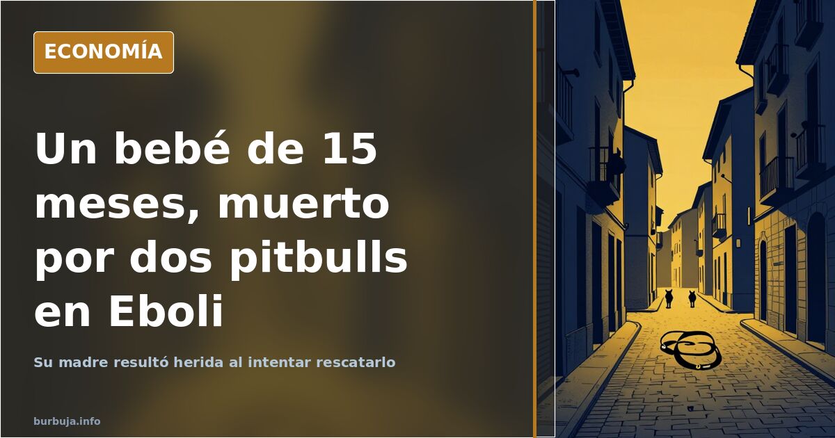 Dos pitbulls matan a un bebé de 15 meses en Eboli, Italia