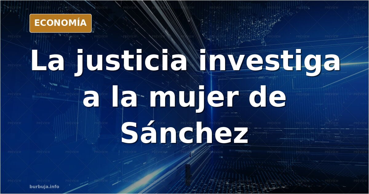 Ilustración editorial de un edificio judicial con documentos y una balanza, símbolo del caso de tráfico de influencias que af