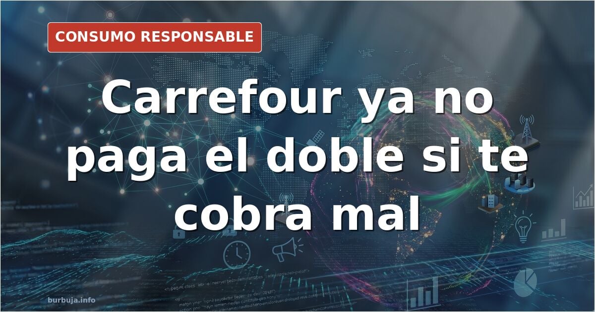 Lineal de supermercado con etiquetas electrónicas de precio en productos de alimentación