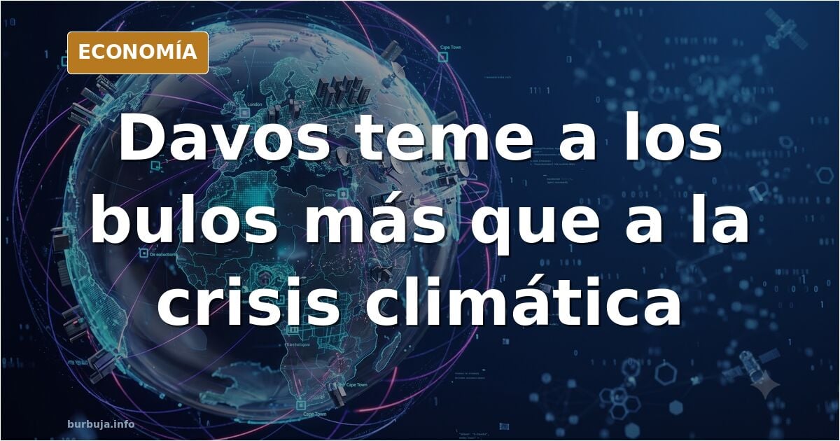 Ilustración editorial de líderes mundiales en una cumbre bajo un gran ojo que vigila la información y los bulos en las democr