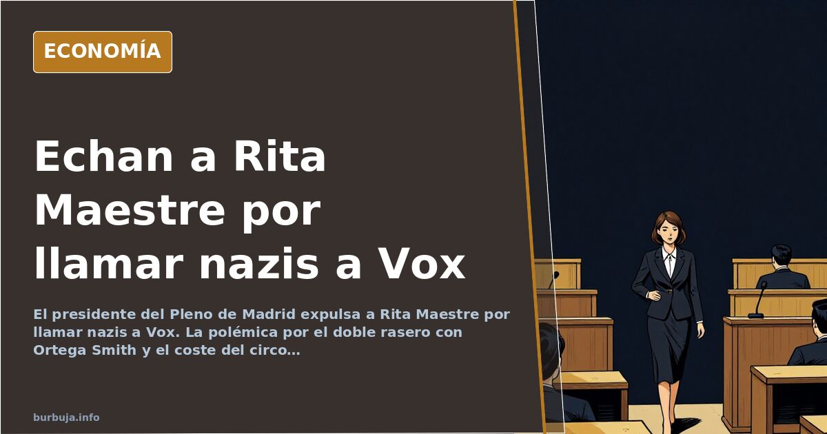Madrid Council Expels Maestre for Calling Vox Nazis