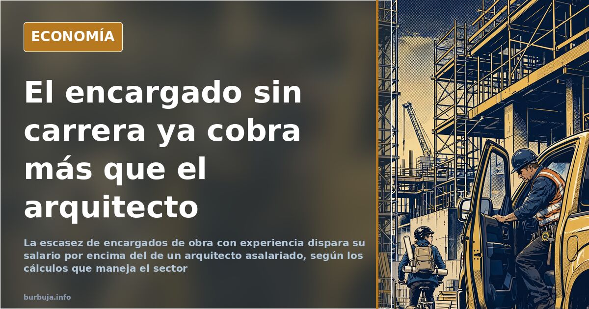 Encargado de obra con casco revisando planos en una construcción frente a un arquitecto en su despacho