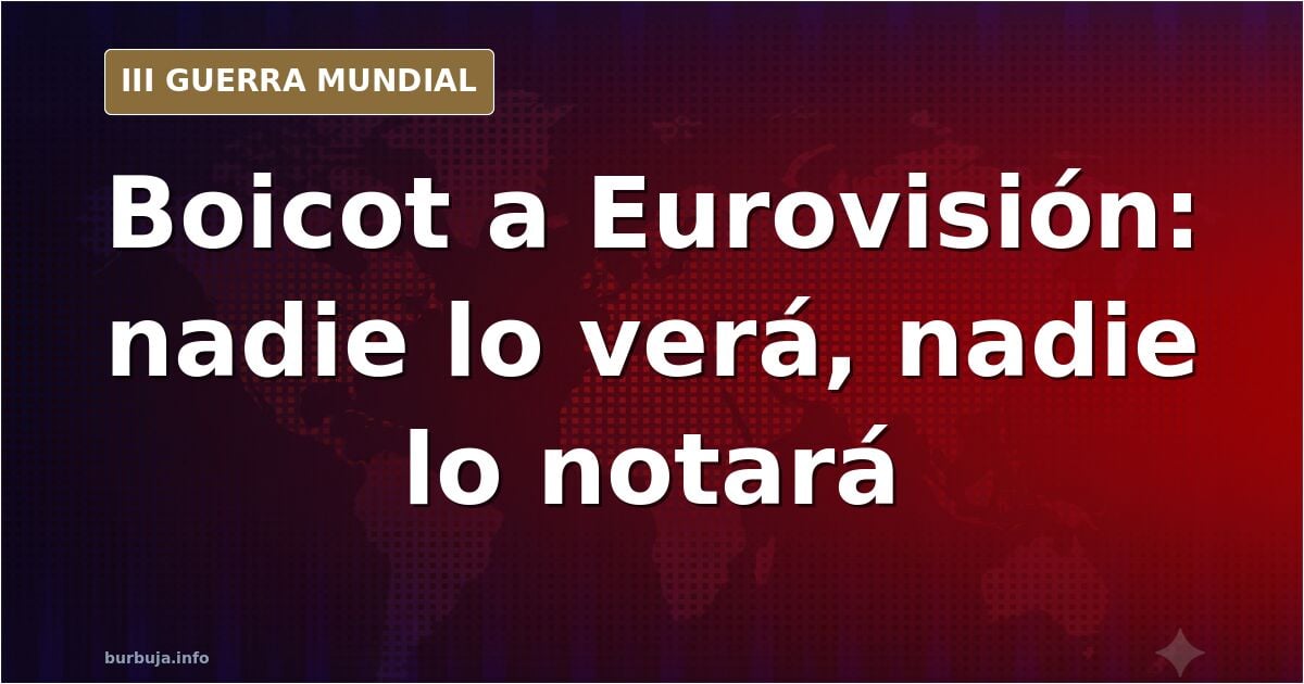Eurovision 2024: Der unbemessbare Boykott