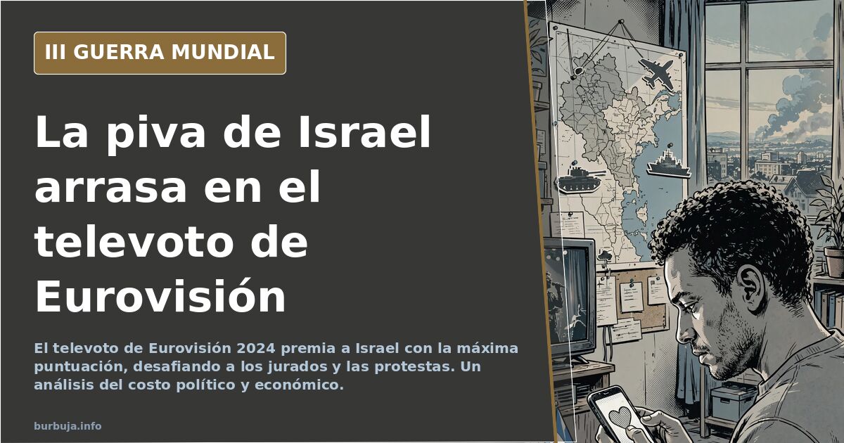 Eurovision 2024 phone vote favors Israel