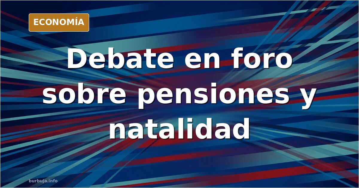 Mujeres con carritos de bebé caminando por una calle española en una escena cotidiana que genera debate sobre pensiones y nat