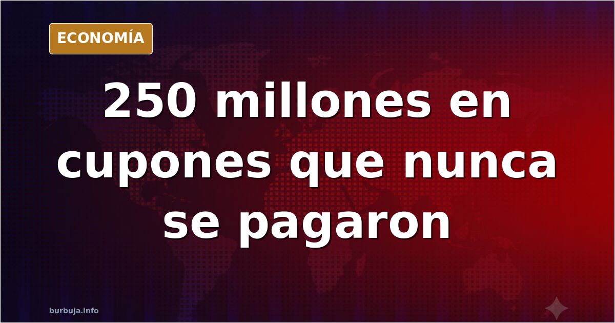 Ilustración editorial de cupones antiguos apilados sobre una mesa oscura junto a una balanza dorada y documentos sellados