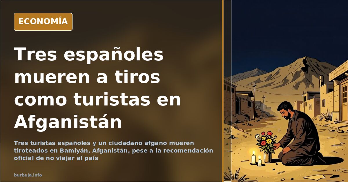 Imagen de la ciudad afgana de Bamiyán, escenario del tiroteo