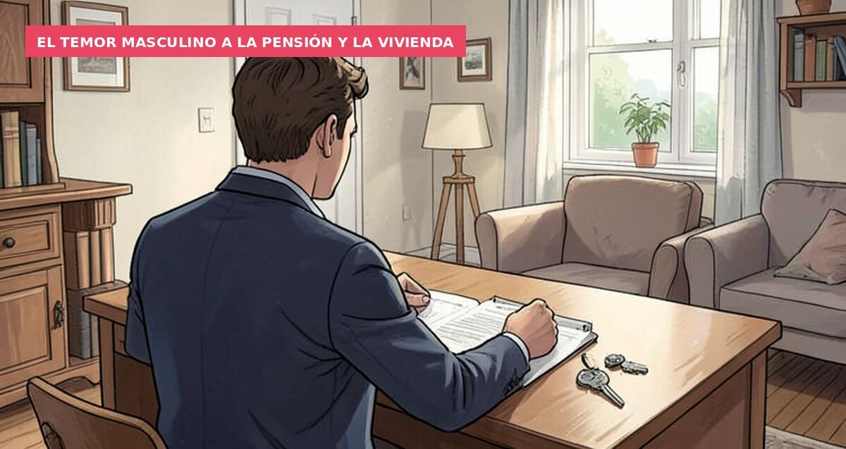El temor masculino a la pensión y la vivienda