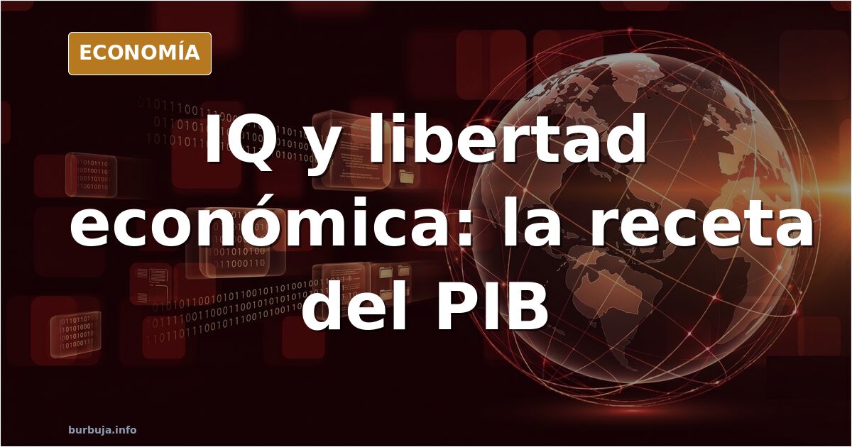 Gráfico de dispersión con puntos que relacionan IQ y libertad económica con la renta per cápita de países europeos y africano
