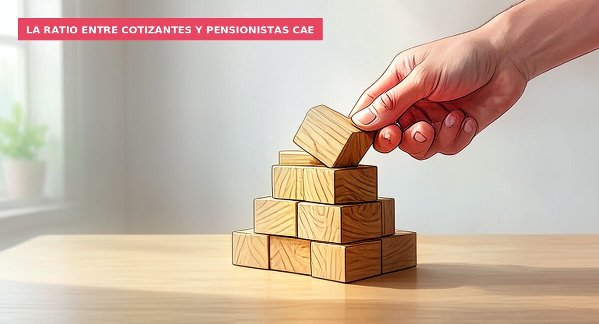 La ratio entre cotizantes y pensionistas cae