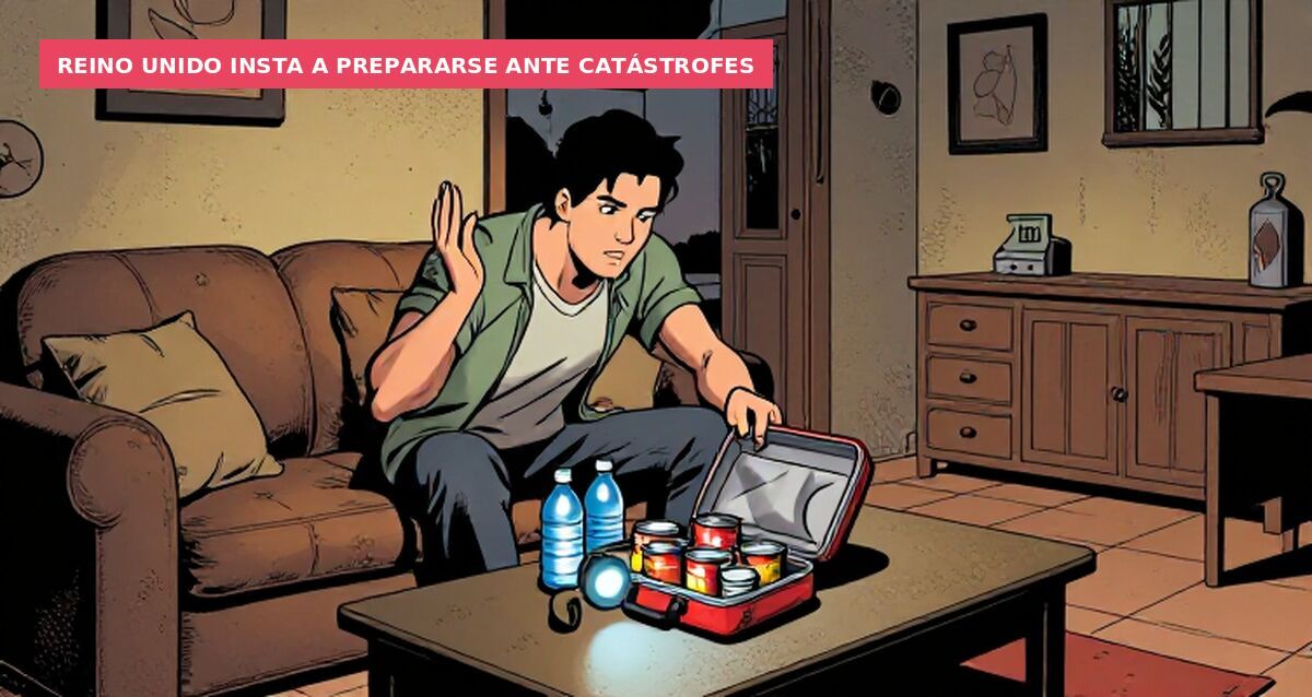 Reino Unido insta a prepararse ante catástrofes
