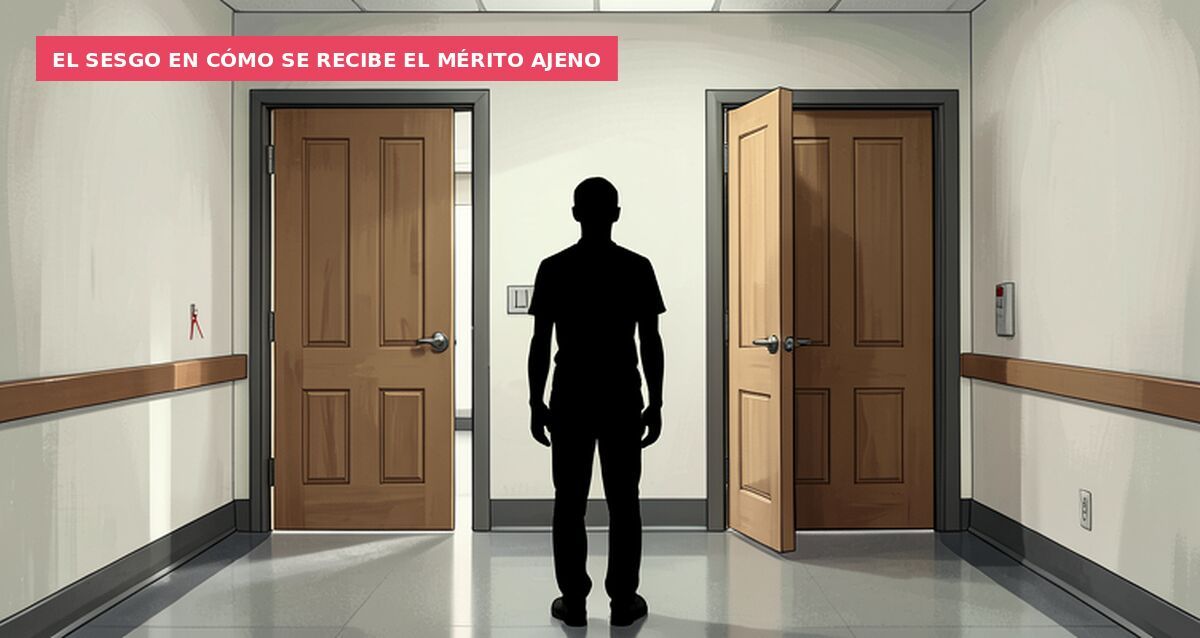 El sesgo en cómo se recibe el mérito ajeno