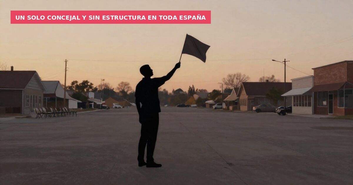Un solo concejal y sin estructura en toda España
