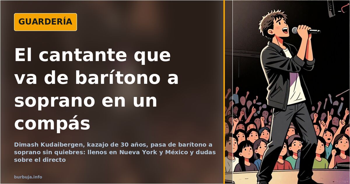 Dimash Kudaibergen: From Sixth Octave to Madison Square Garden
