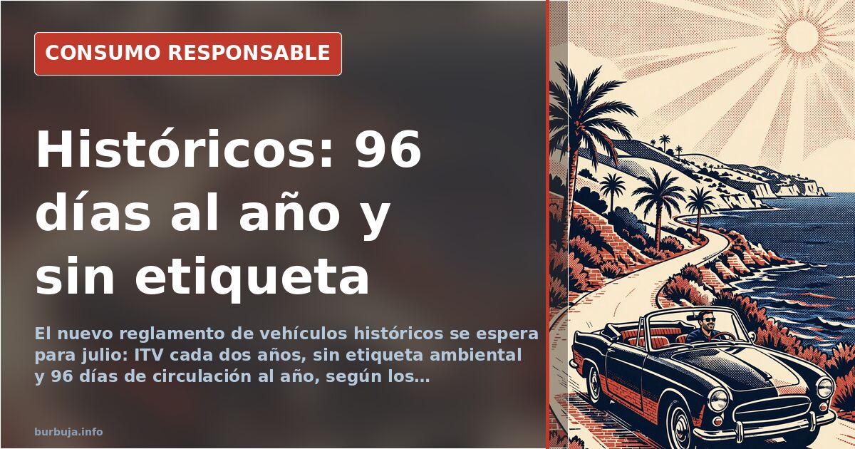 Spain's historic vehicle rules: new ITV, ZBE access