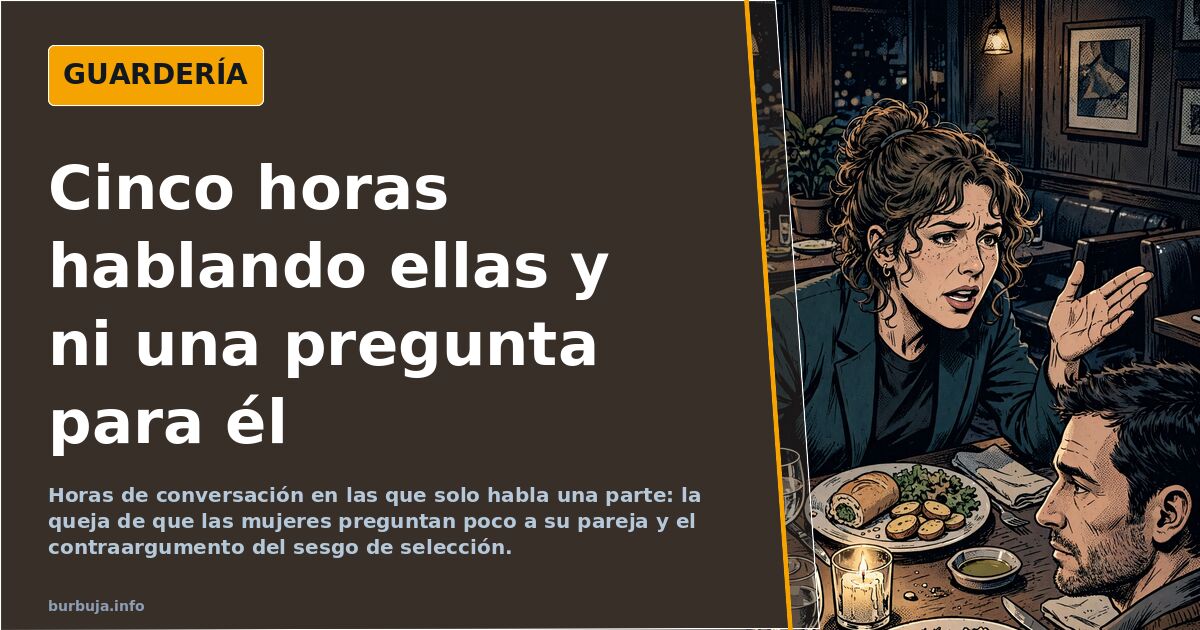 Ilustración de mujer hablando por teléfono y hombre escuchando ausente, escena sobre la conversación de pareja