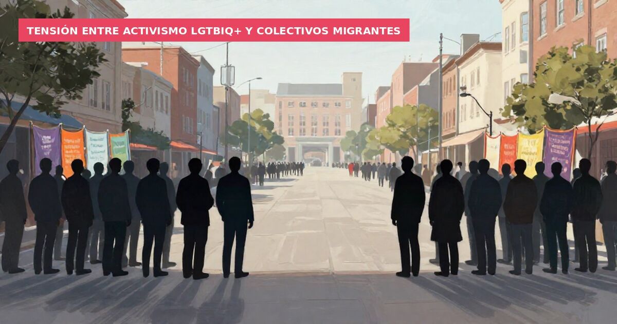 Tensión entre activismo LGTBIQ+ y colectivos migrantes
