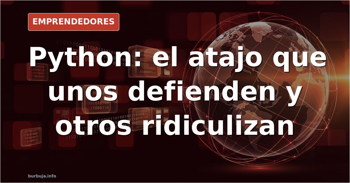 Pantalla con código Python en un editor sobre fondo oscuro, símbolo del aprendizaje de programación para conseguir empleo rem