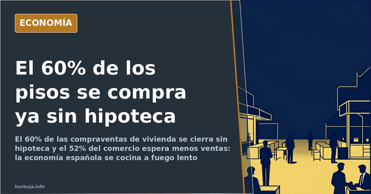 Comerciales encorbatados en una feria inmobiliaria sin compradores: la cocción lenta de la economía española