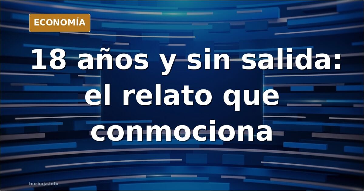 Ilustración editorial de un joven sentado en una habitación oscura, simbolizando la falta de oportunidades y la desesperanza