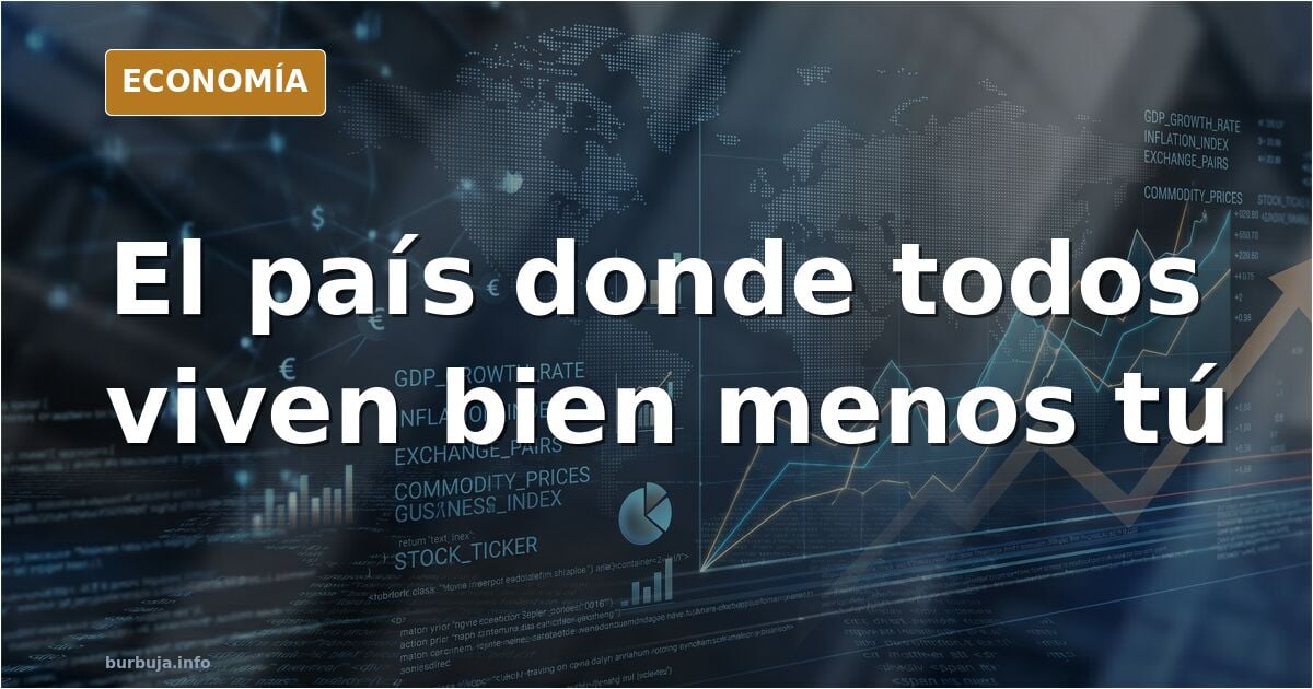 Un forero mileurista describe un entorno donde todos viven bien