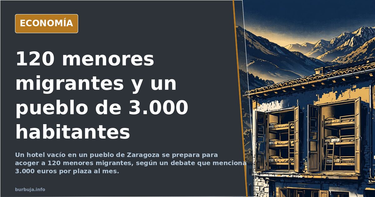 Un hotel de Zaragoza se prepara para acoger a 120 menores migrantes