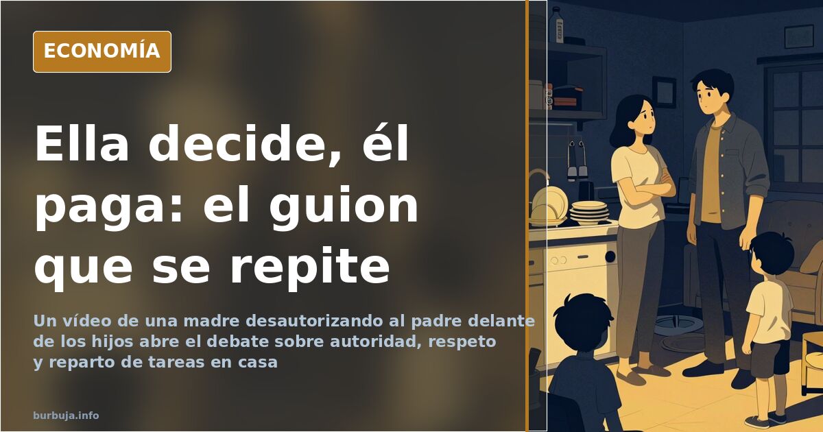 Desautorizar al padre delante del hijo: el patrón que se repite