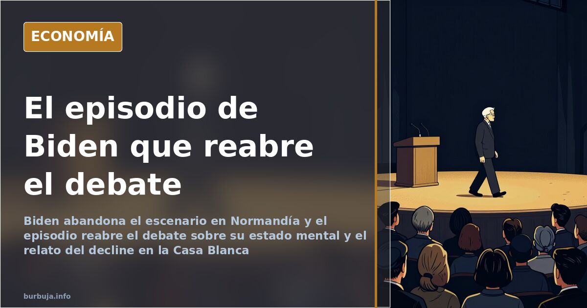 Biden, el episodio de Normandía y el relato del decline