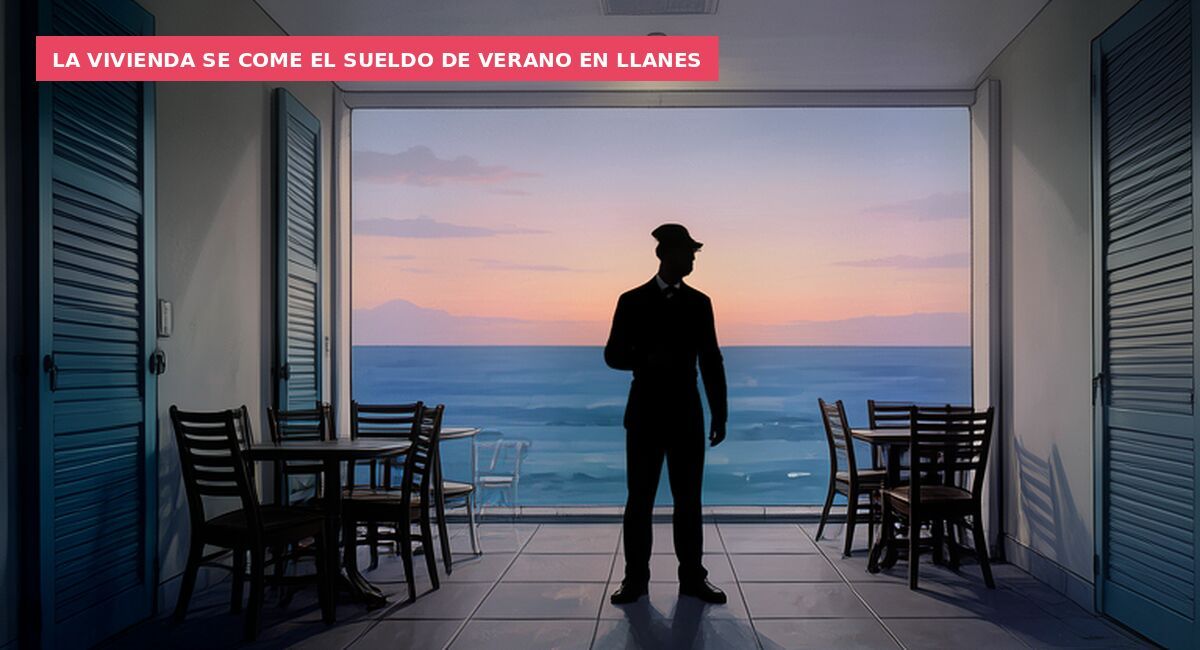 La vivienda se come el sueldo de verano en Llanes