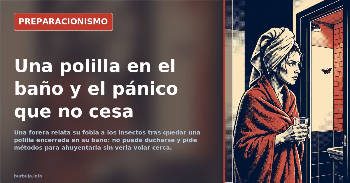Polilla revoloteando cerca de una lámpara de mesa en una habitación oscura
