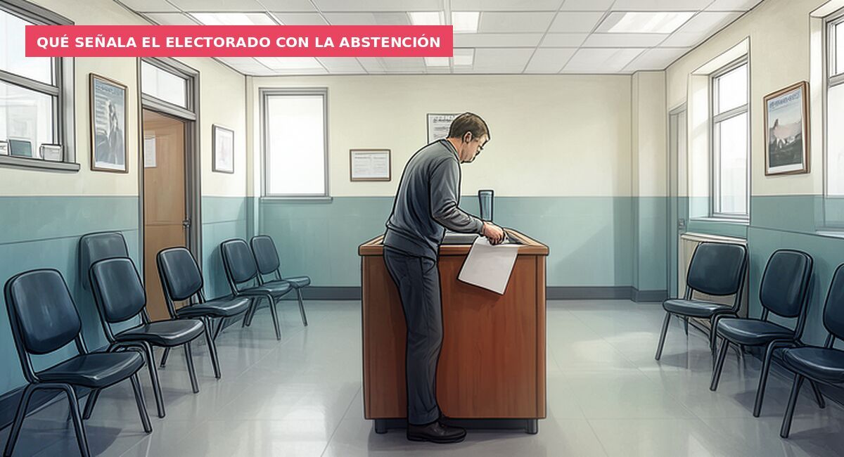 Qué señala el electorado con la abstención