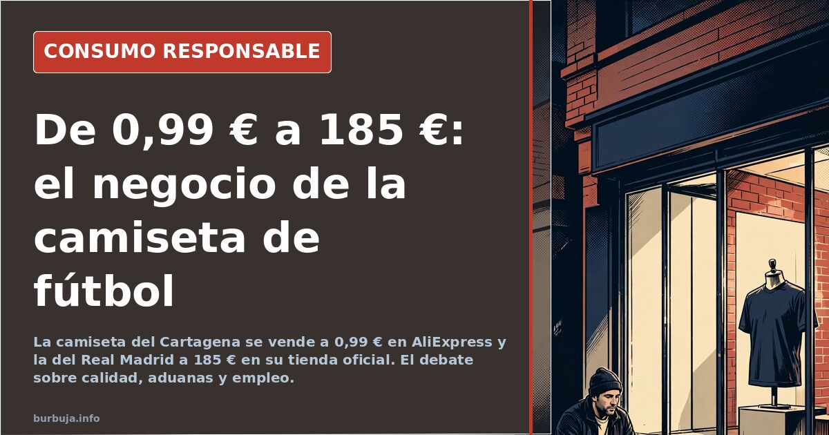 AliExpress Football Shirts at €0.99 vs. Real Madrid's €185 Official Kit
