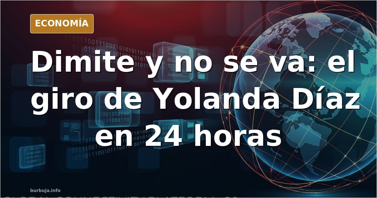 Yolanda Díaz dimite de Sumar y 24 horas después se queda