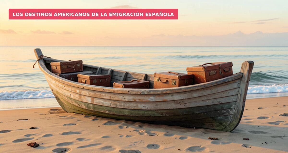 Los destinos americanos de la emigración española