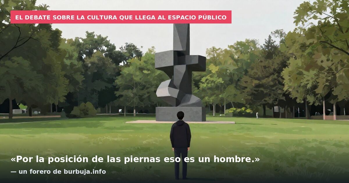 El debate sobre la cultura que llega al espacio público: «Por la posición de las piernas eso es un hombre.» — un forero de burbuja.info
