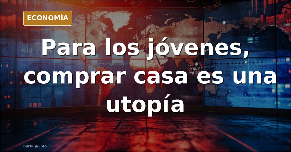 Ilustración editorial de una casa dividida en dos mitades: una con una llave dorada y otra con una cadena, simbolizando la di
