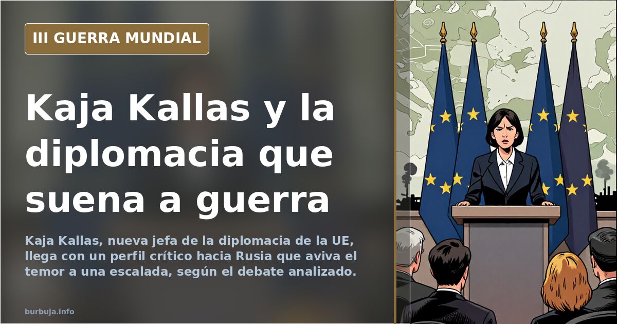 Kaja Kallas, nueva jefa de la diplomacia de la UE: perfil y debate