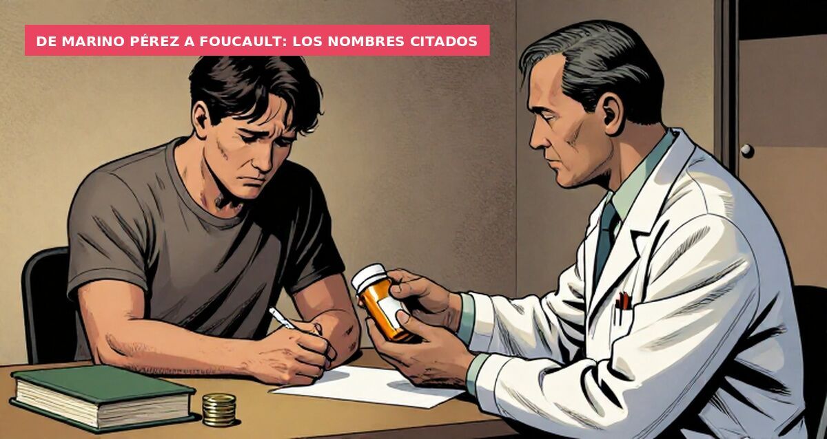 De Marino Pérez a Foucault: los nombres citados
