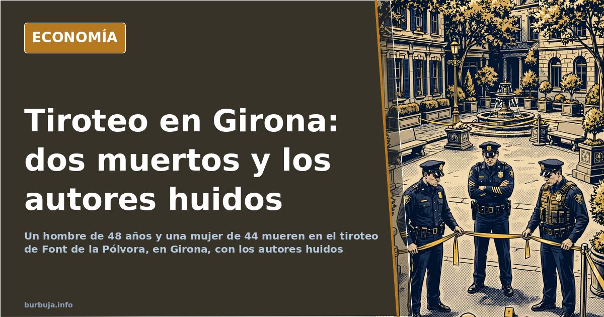 Vista del barrio de Font de la Pólvora en Girona, escenario del tiroteo de la noche de San Juan con dos muertos