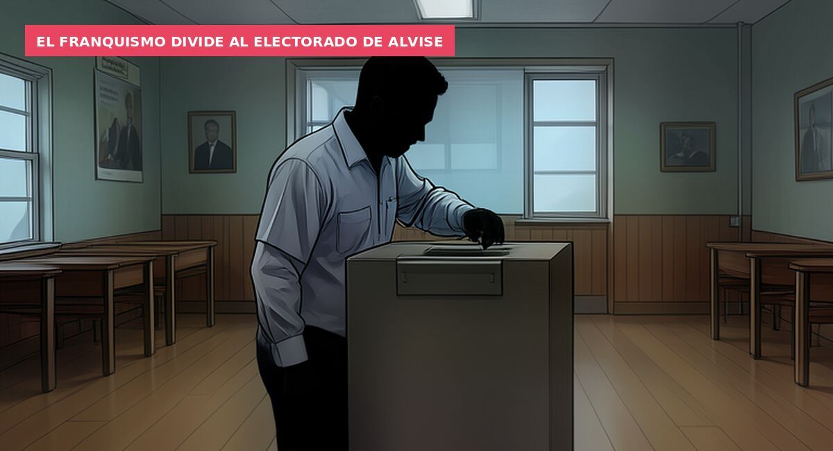 El franquismo divide al electorado de Alvise