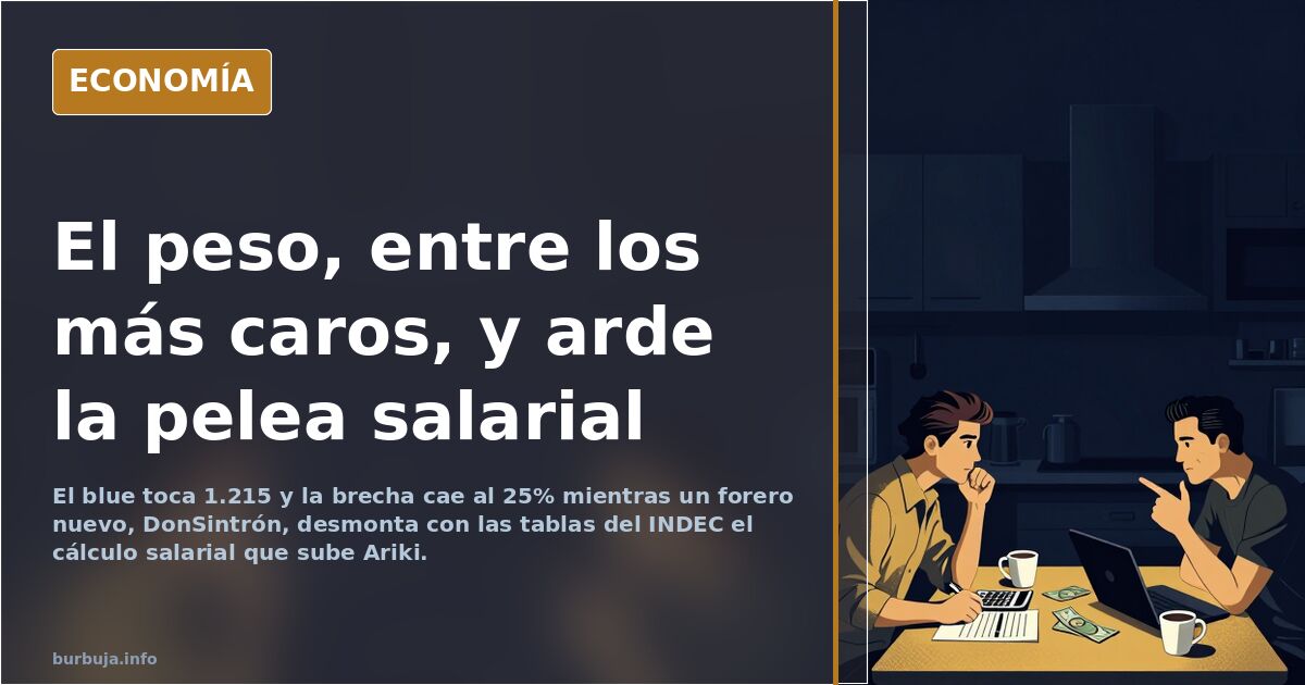 Salarios suben el doble de la inflación en argentina