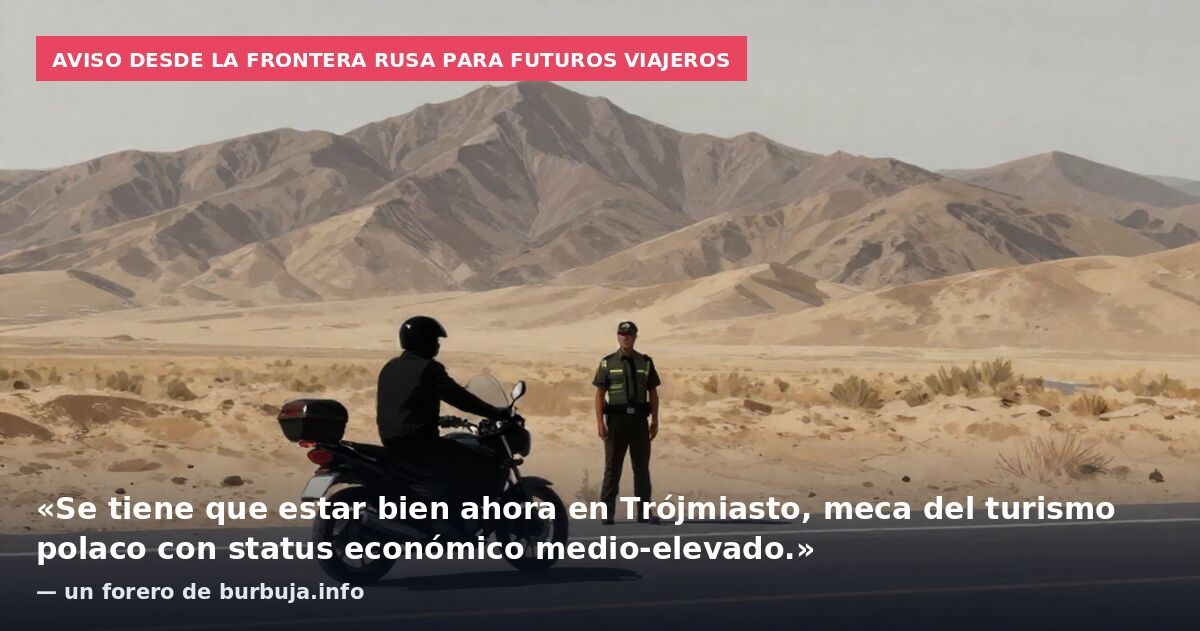 Aviso desde la frontera rusa para futuros viajeros: «Se tiene que estar bien ahora en Trójmiasto, meca del turismo polaco con status económico medio-elevado.» — un forero de burbuja.info