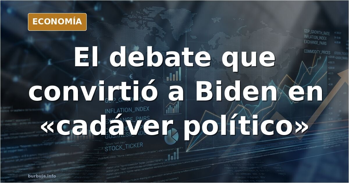 Biden, «cadáver político» tras el debate que desató el pánico demócrata
