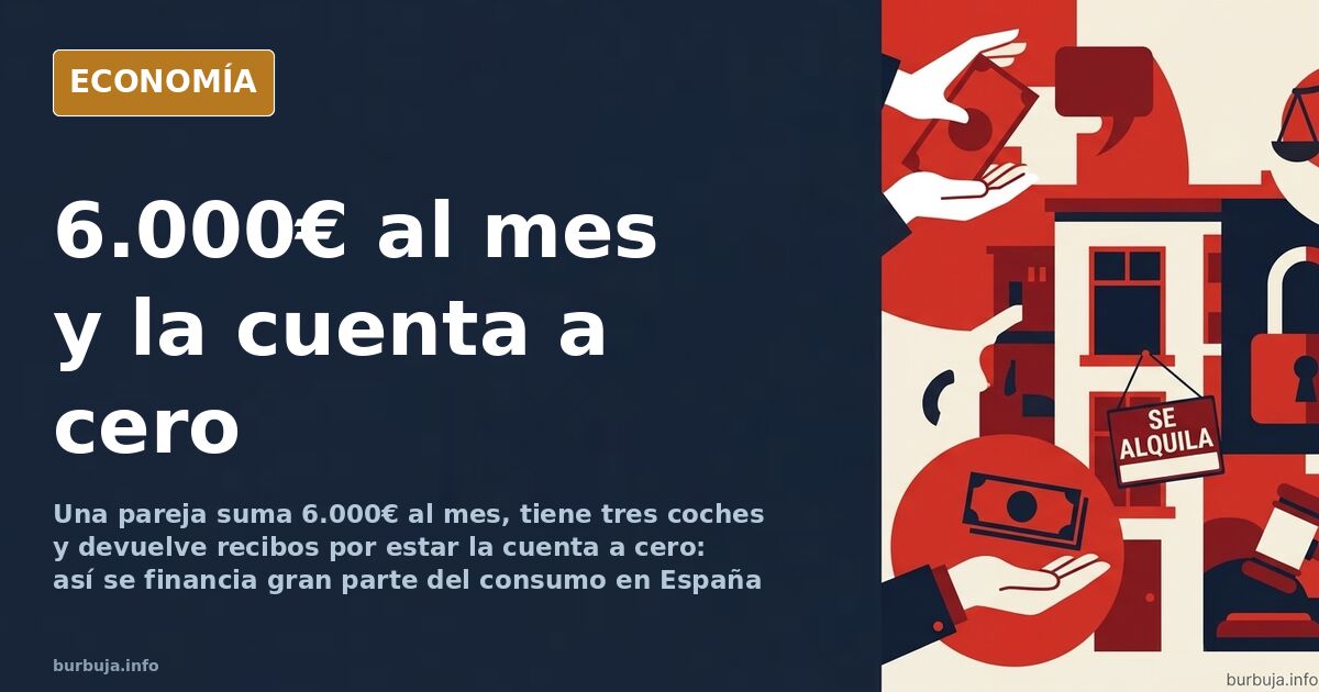 Compra semanal, recibos domésticos y tarjetas de crédito sobre una mesa: el tren de vida que no cuadra con la nómina