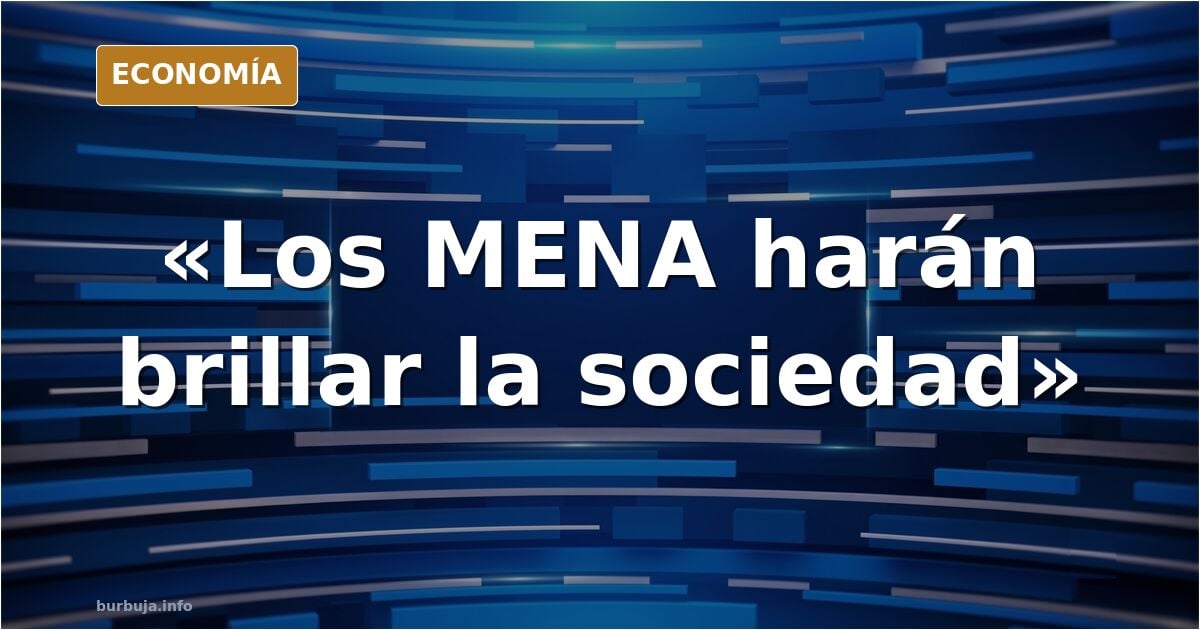 Ilustración editorial de una sala de televisión vacía con un foco de luz dorada sobre un atril, símbolo del discurso oficial 