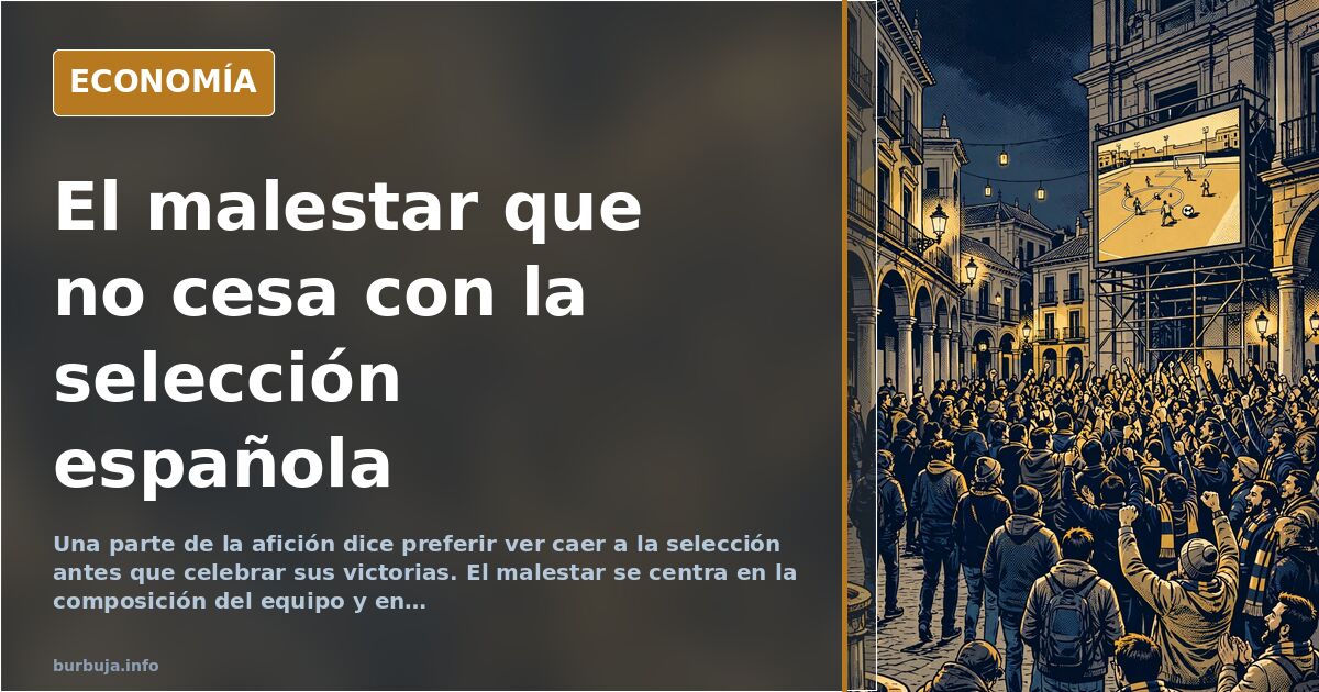 «Quiero que Alemania nos elimine»: el malestar con la selección