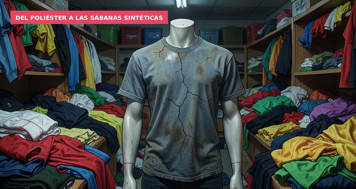Del poliéster a las sábanas sintéticas