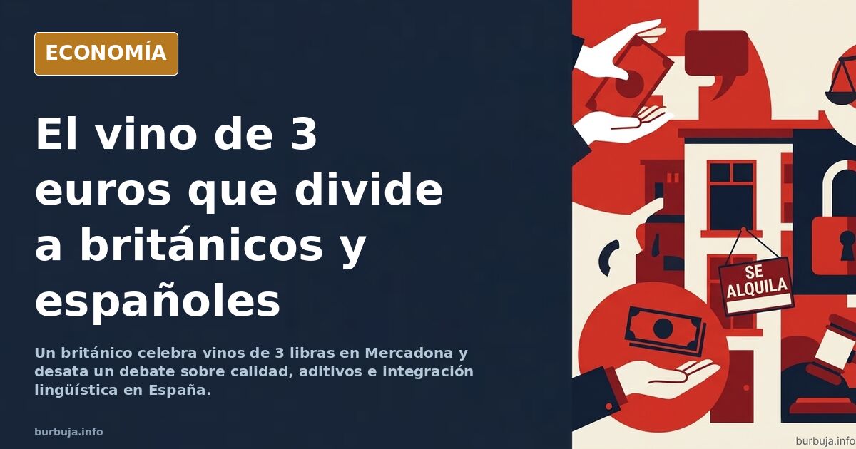 Estantería de vinos en un supermercado español con botellas de precio bajo y etiquetas en español