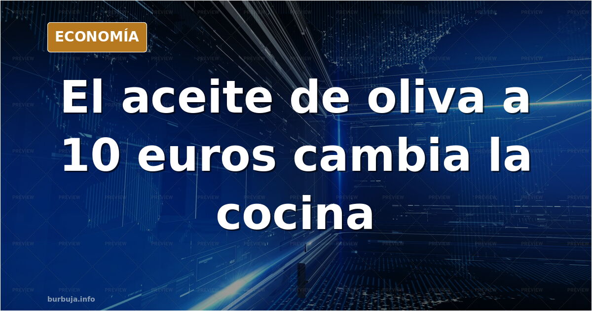 Botellas de aceite de oliva de distintas calidades en el lineal de un supermercado junto a un frasco de aceite de girasol